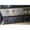 Image 5 : Group of 3 - Kenwood KR-A57R Stereo Receiver, Sony TC-K44 Cassette Deck, and Akai AM-2400 Integrated