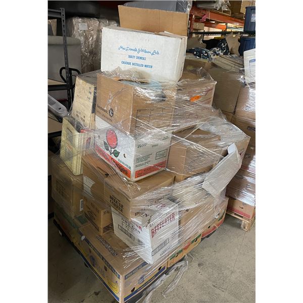 Pallet of Electronic and Varied Books and Magazine