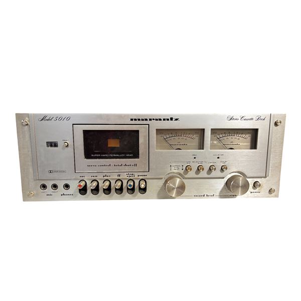 Marantz Model 5010 Stereo Cassette Deck - Estimation $600-800