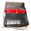 Image 1 : Vintage Decclevoice Transistor and Philips Portable Cassette Recorder