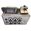 Image 1 : Group of 3 - Automatic Car Radio, Polaroid OneStep Camera, and Industrial Tester