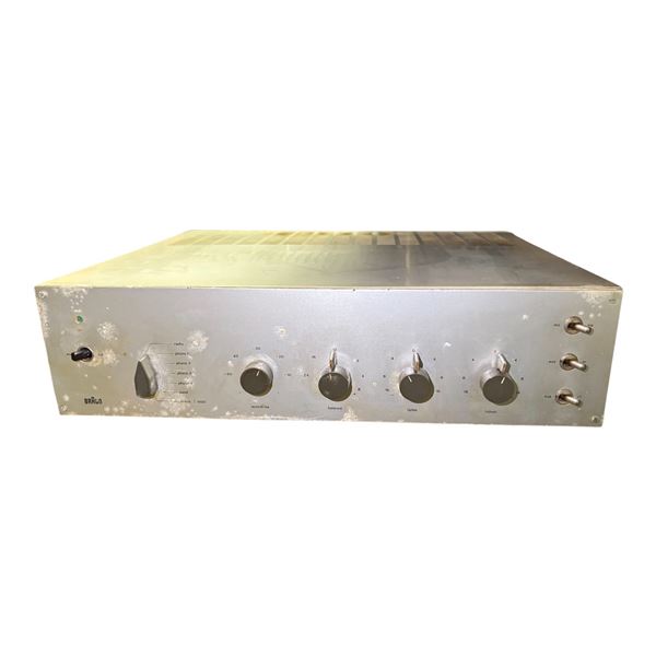 Braun Vintage Tube-Era Audio Control Amplifier/Preamp