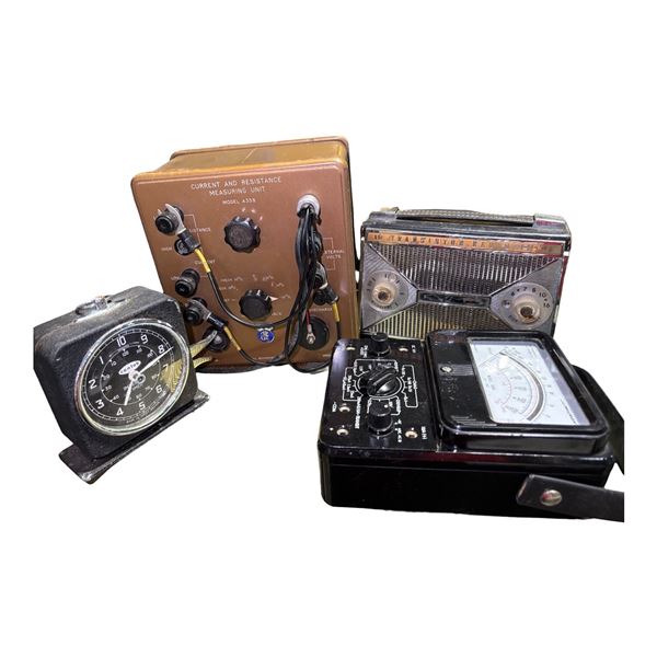 Mixed Lot of Vintage Test Equipment - Canlab Interval Timer/Current & Resistance Measuring Unit (Mod