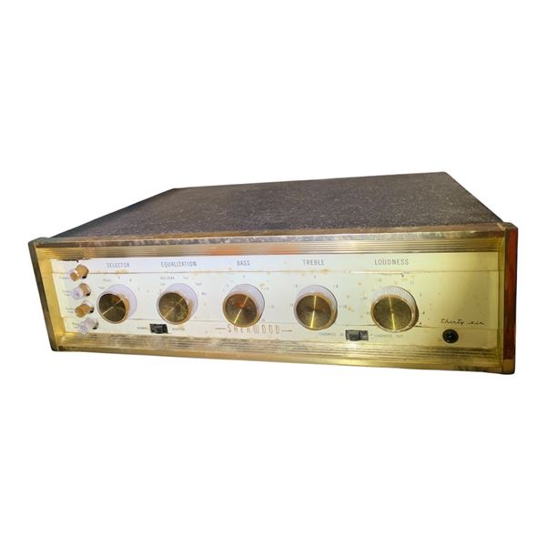 Vintage Sherwood Stereo Preamplifier with Equalization, Scratch/Rumble Filters