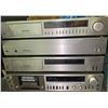 Image 2 : Technics Component Stereo System - ST-K808 FM/AM Tuner Preamplifier, SE-A808 Power Amplifier, SH-R80
