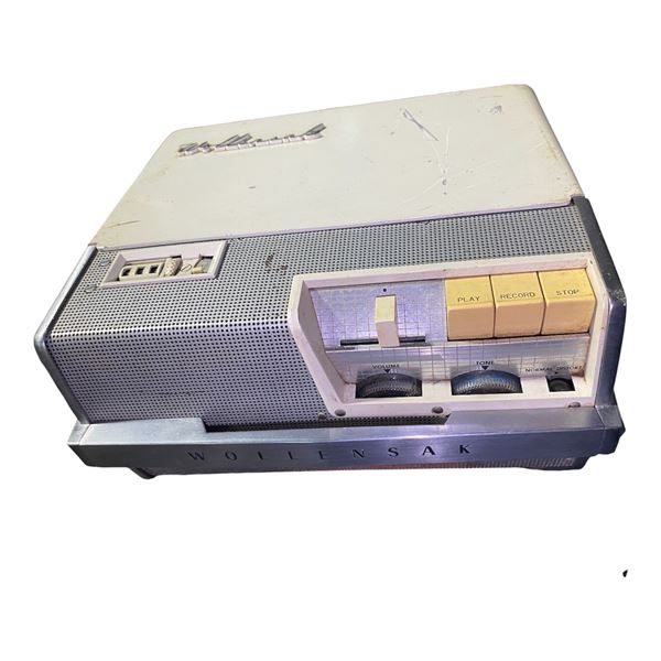 Wollensak Reel-to-Reel Tape Recorder with Built-in Speaker