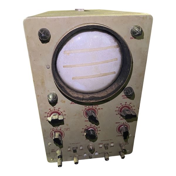 Vintage Tube-Type Oscilloscope