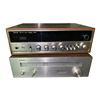 Image 1 : Vintage Audio Component Lot: Sansui Model 220A Tube Stereo Receiver & Yamaha Natural Sound Stereo Re