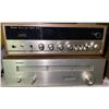 Image 2 : Vintage Audio Component Lot: Sansui Model 220A Tube Stereo Receiver & Yamaha Natural Sound Stereo Re