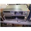 Image 7 : Vintage Stereo Cassette Deck Stacked Above a Fisher Studio Standard Double Cassette Deck