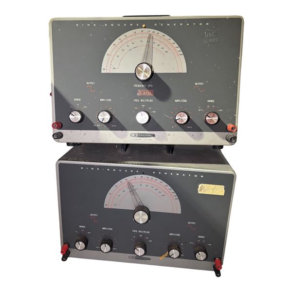 Vintage Heathkit Vacuum Tube Voltmeters Model IG82