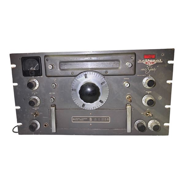 Vintage National HRO-Sixty Amateur Radio Receiver
