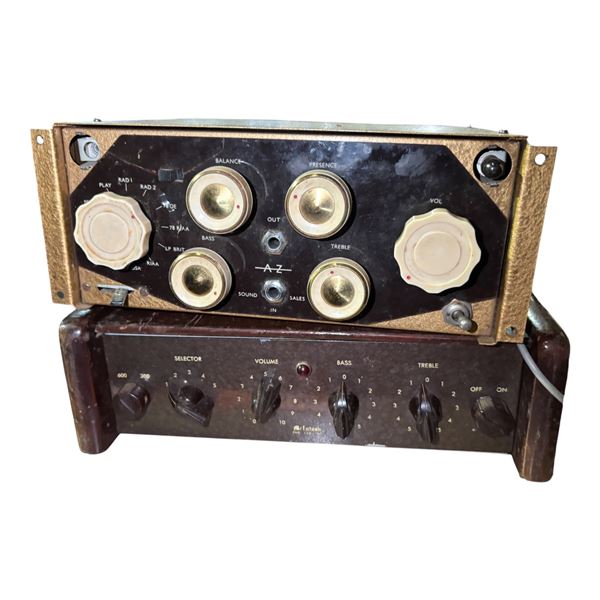 Vintage AZ Audio Control Unit & McIntosh Solid State Integrated Amplifier