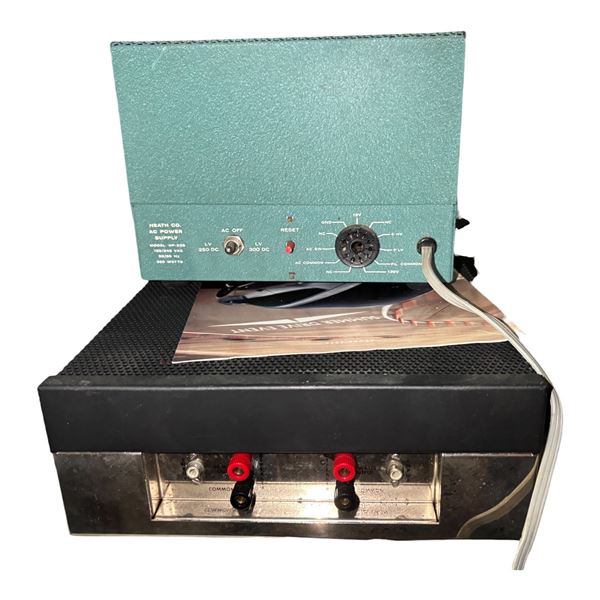 Heath Co. HP-32B AC Power Supply and Dynaco Sterro 120
