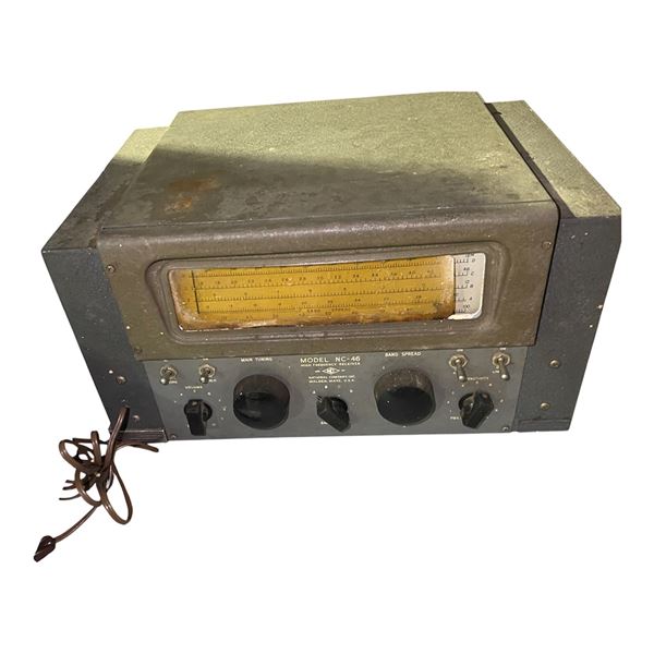 National Company Model NC-46 High Frequency Radio Receiver