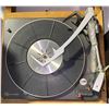 Image 3 : Vintage Garrard AT6 Automatic Record Changer / Turntable & Vintage Sony TV-970 Solid State Portable 