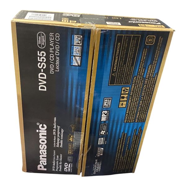 Vintage Panasonic DVD-S55 DVD/CD Player