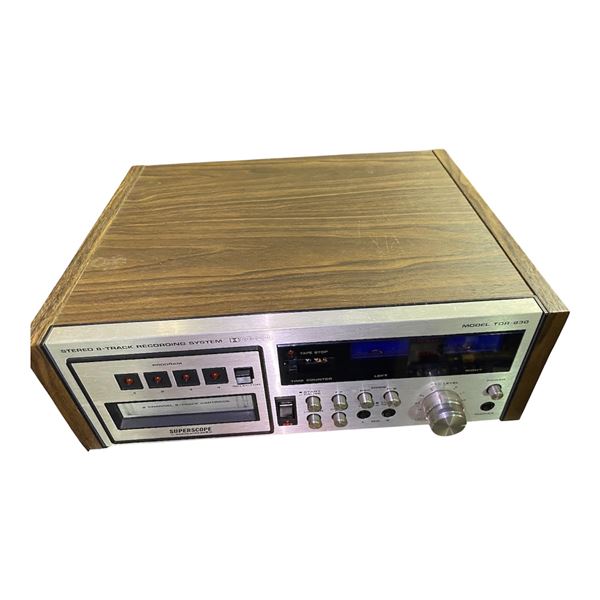 Superscope by Marantz Model TDR-830 Stereo 8-Track Recording System