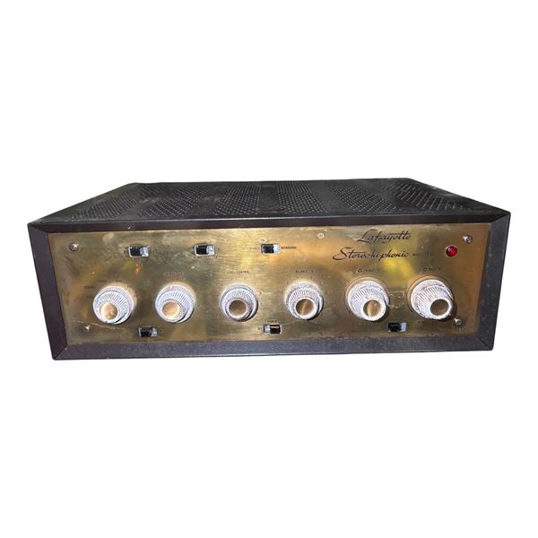 Vintage Lafayette "Stereophonic" Vacuum Tube Integrated Amplifier