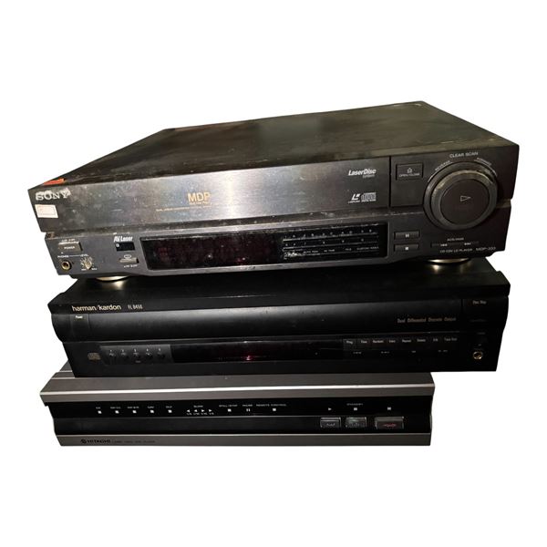 Stereo Electronics Stack (Sony, Hitachi & Harman Kardon)