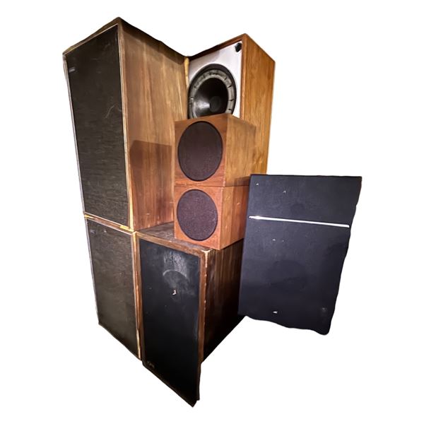 Large Group of Various Speakers - Goodmans, Mission, Etc.