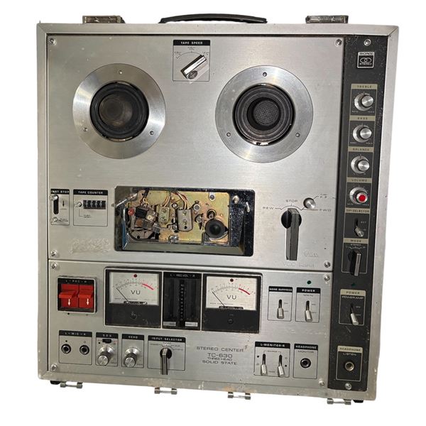 Vintage Sony TC-630D Reel to Reel Tape Recorder