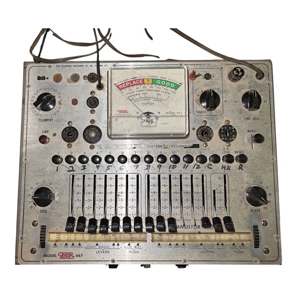 Eico Model 667 Dynamic Tube & Transistor Tester