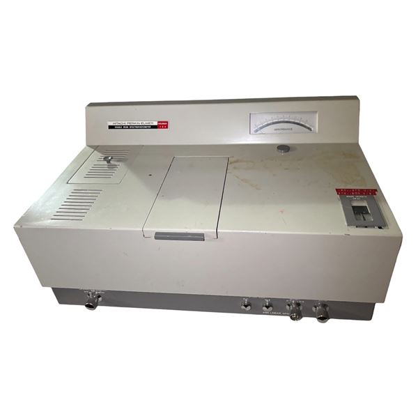 Hitachi / Perkin-Elmer Double Beam Spectrophotometer, Coleman 124