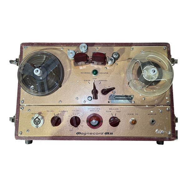 Magnecord M30 Reel-to-Reel Tape Recorder