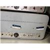 Image 5 : Vintage Harman Kardon Audio Control Unit, Hammarlund Receiver, and Heathkit Transmitter Stack
