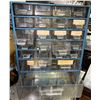 Image 2 : Vintage Metal Frame Storage Cabinet Organizer Unit