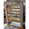 Image 5 : Vintage Metal Frame Storage Cabinet Organizer Unit