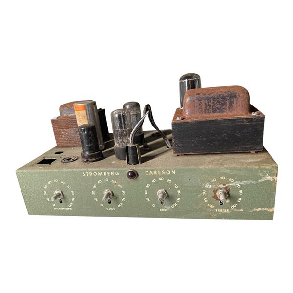 Vintage Stromberg-Carlson Tube Amplifier AU-58B