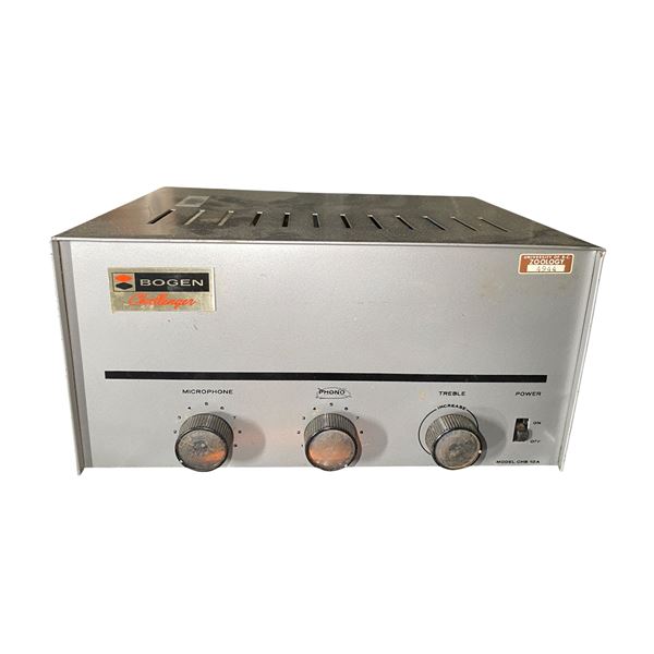 1960s Bogen Challenger CHB 10A Tube PA Amplifier