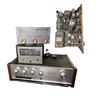 Image 1 : 4-Pcs Lot: Vintage Seabreeze Model A100 Amplifier, Carter Genemotor, Rotel Amplifier, Morrow Radio U
