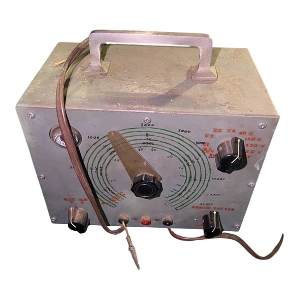 Vintage Meter Electrical Test Equipment