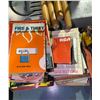 Image 8 : Group of Misc Items: Vintage Electric Magazines, RCA Boxes, Components, Ornate Urn, and More