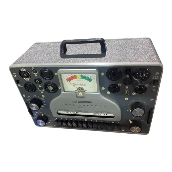 1960s Heathkit IT-21 Tube Checker Test Equipment