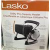 Image 2 : Group of Misc Electronic Items: Lasko Heater, Smoke Alarm Device, Haskelllite Globe Lamp, and More