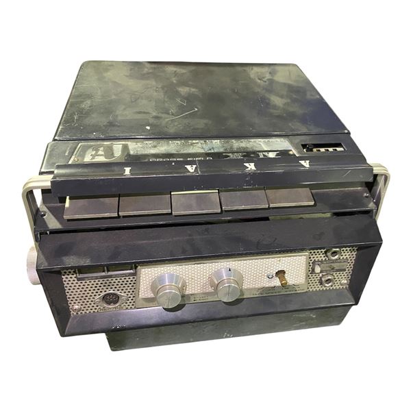 1960s Akai X-IV Cross Field 4 Track Stereo Tape Recorder