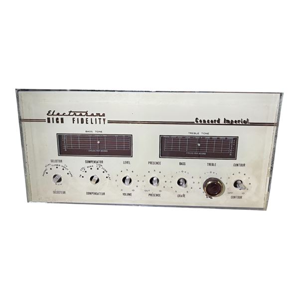 Vintage Electrohome Concord Imperial Integrated Amplifier