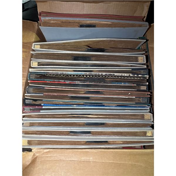 Box of Assorted Vintage Records