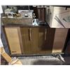Image 10 : Cabinet and Group of Misc Electronic Components and Devices