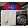 Image 2 : Group of 4 Vintage Radios: Philips, Solid State, Fleetwood, and Nissan