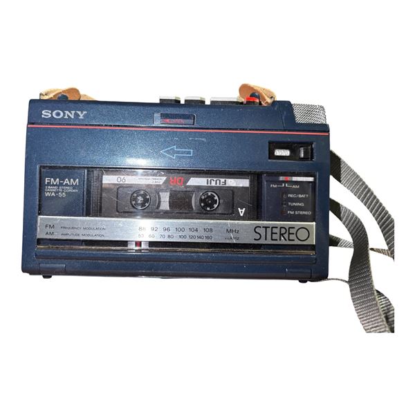 Sony WA-55 2 Band Stereo Cassette-Corder