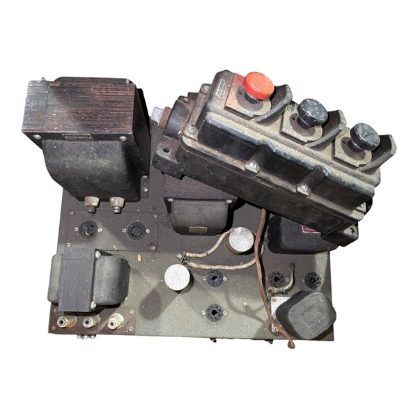 Group of Hammond Transformer & Power Component & Industrial "STOP" Emergency Push-Button Switch