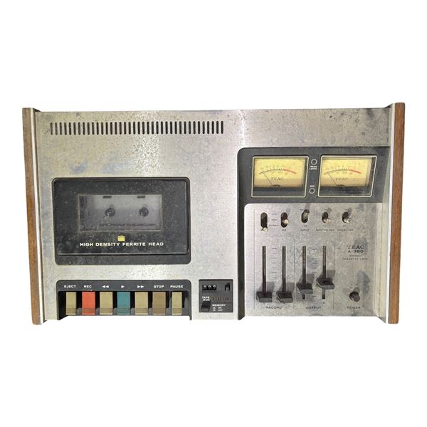 Vintage Stereo Cassette Deck (High Density Ferrite Head)