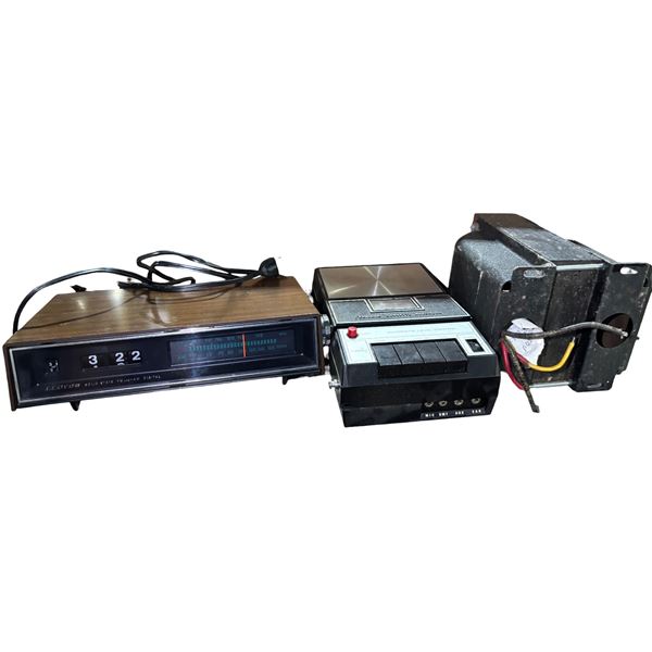 Lloyd's Solid State Digital FM/AM Radio, Realtone Cassette Recorder, Etc.