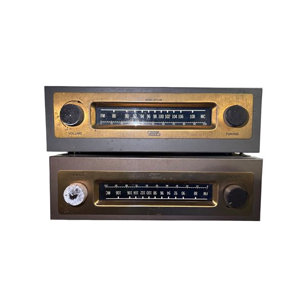 Group of 2 Eico Radio - HFT-90