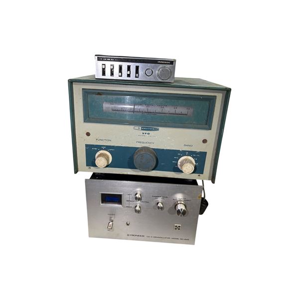 Heathkit VFO HG-10 & Pioneer CD-4 Demodulator Mode - QD-240